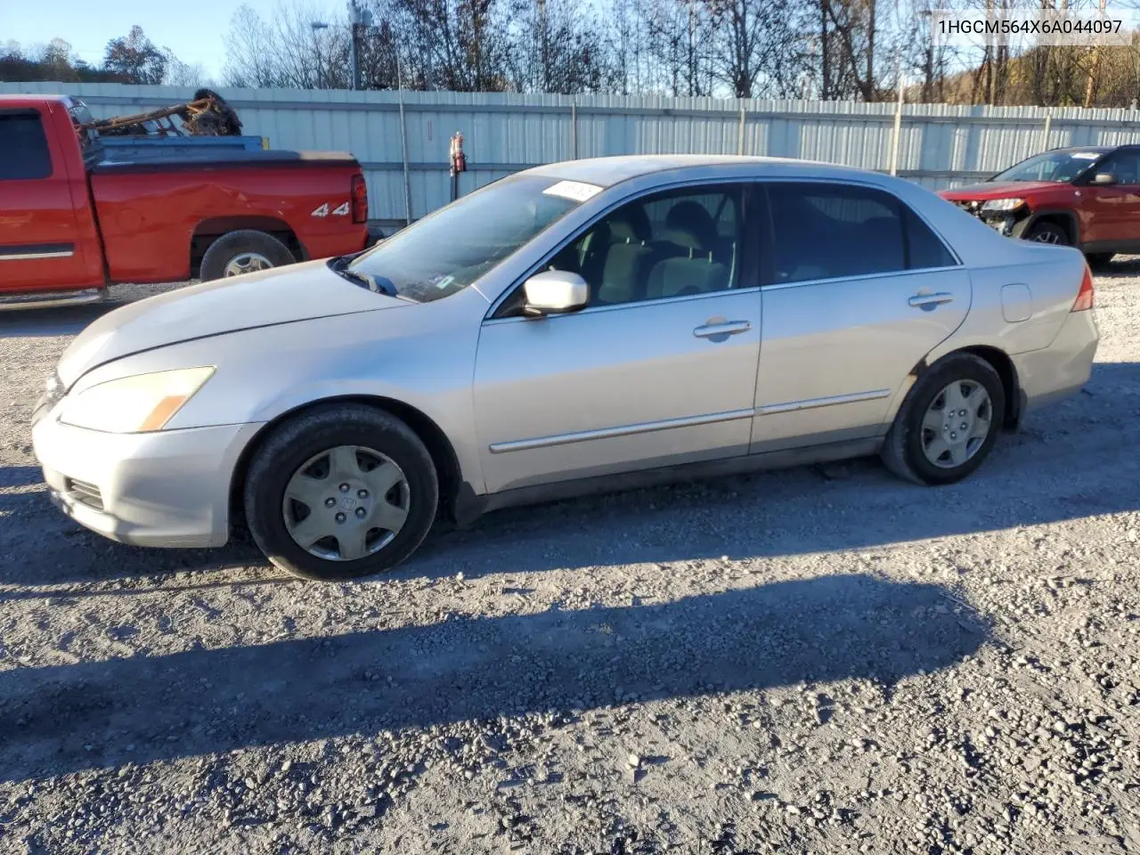 1HGCM564X6A044097 2006 Honda Accord Lx