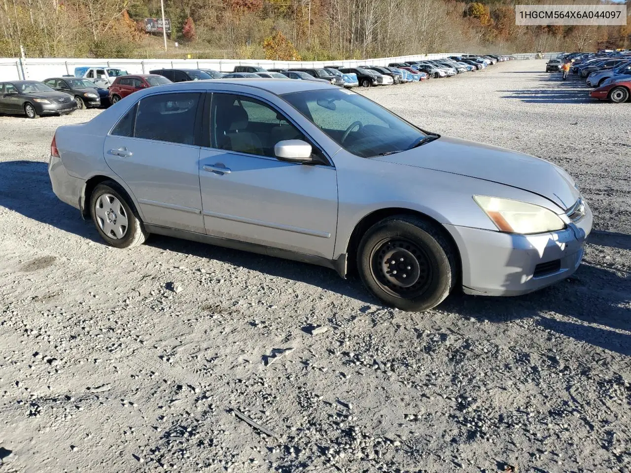 1HGCM564X6A044097 2006 Honda Accord Lx