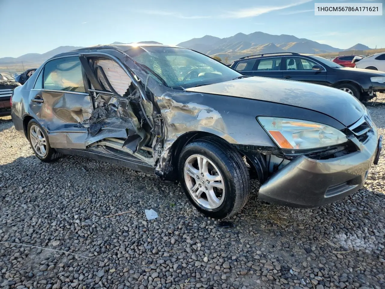 1HGCM56786A171621 2006 Honda Accord Ex