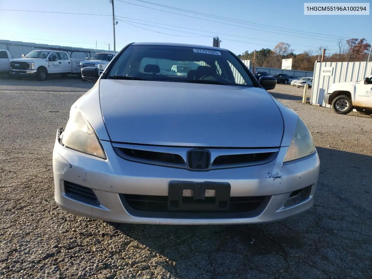 1HGCM55196A100294 2006 Honda Accord Value