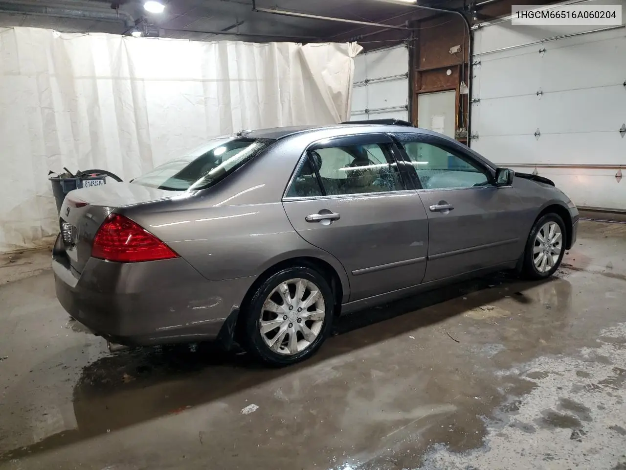 1HGCM66516A060204 2006 Honda Accord Ex