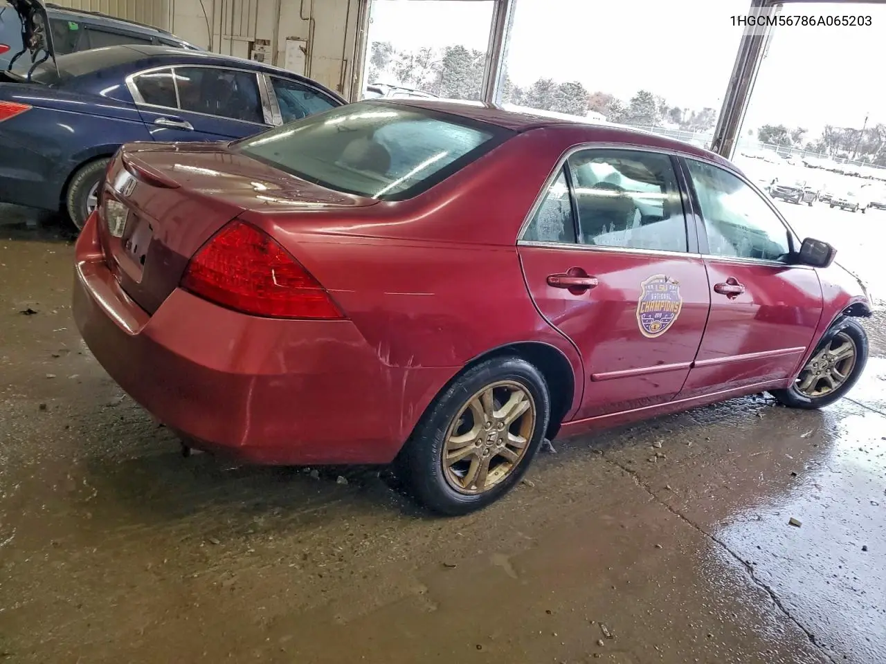 1HGCM56786A065203 2006 Honda Accord Ex