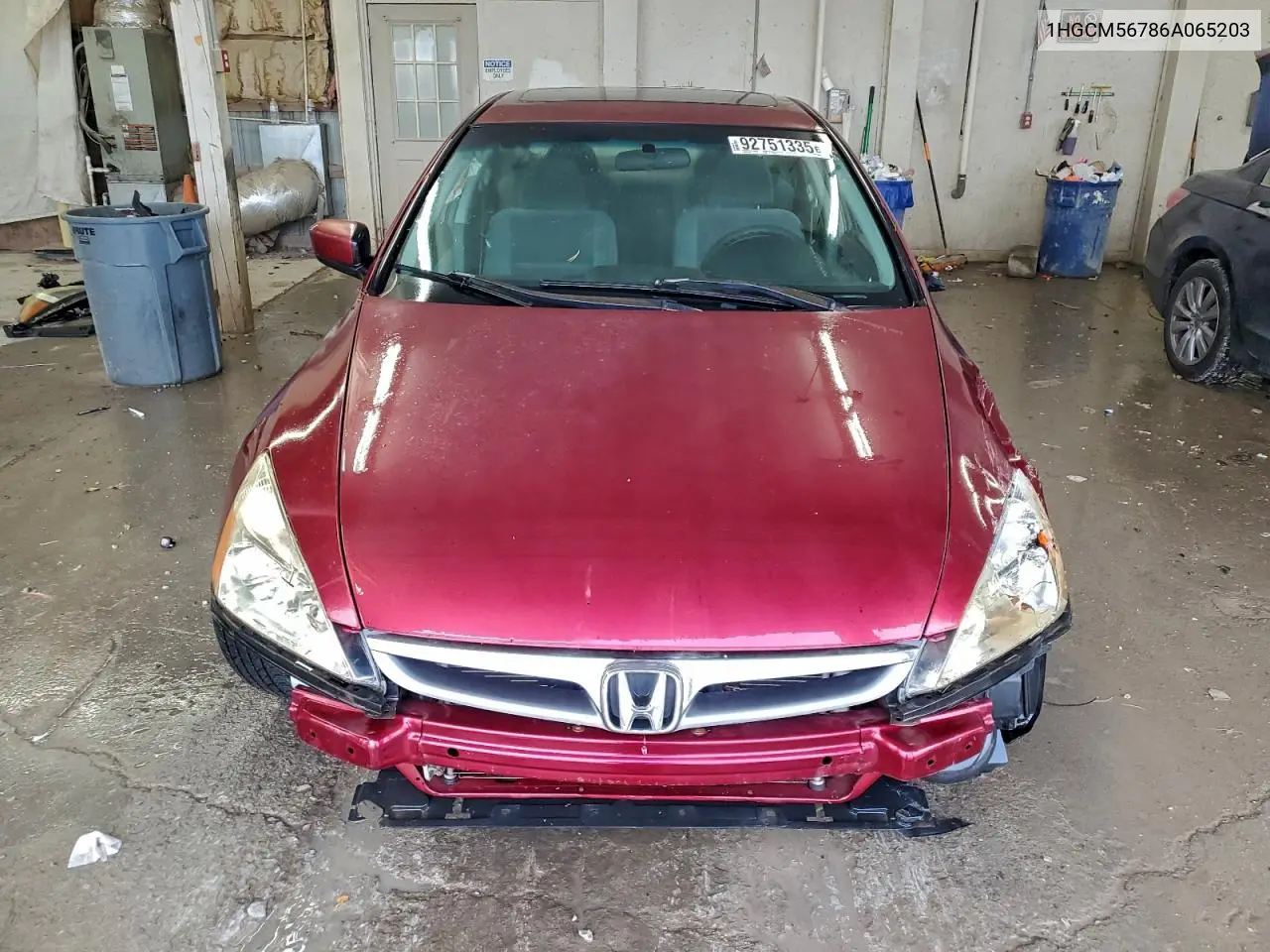 1HGCM56786A065203 2006 Honda Accord Ex