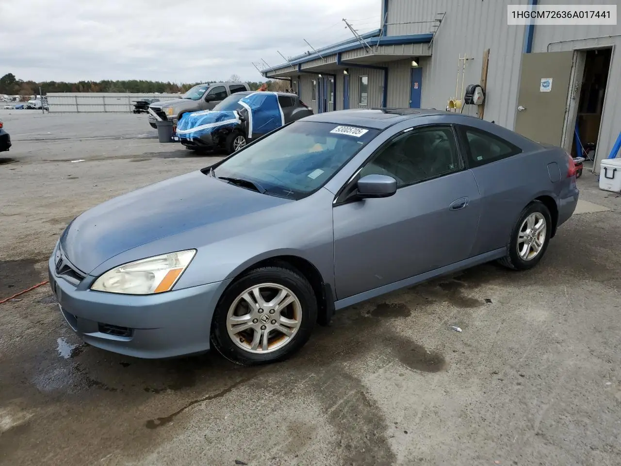 1HGCM72636A017441 2006 Honda Accord Ex
