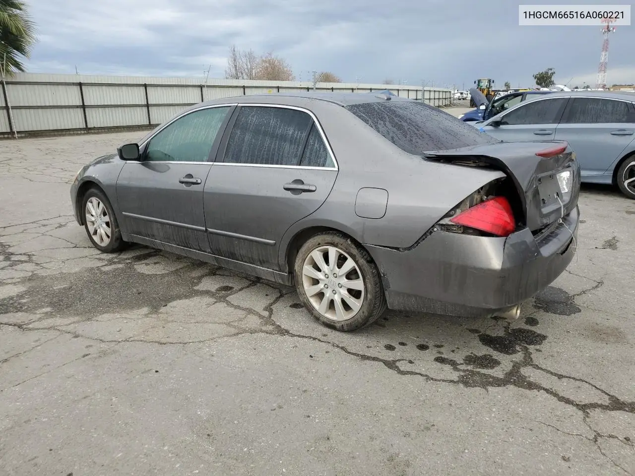 1HGCM66516A060221 2006 Honda Accord Ex