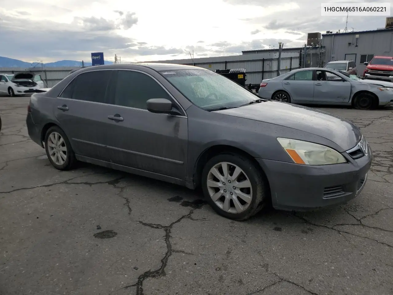 1HGCM66516A060221 2006 Honda Accord Ex
