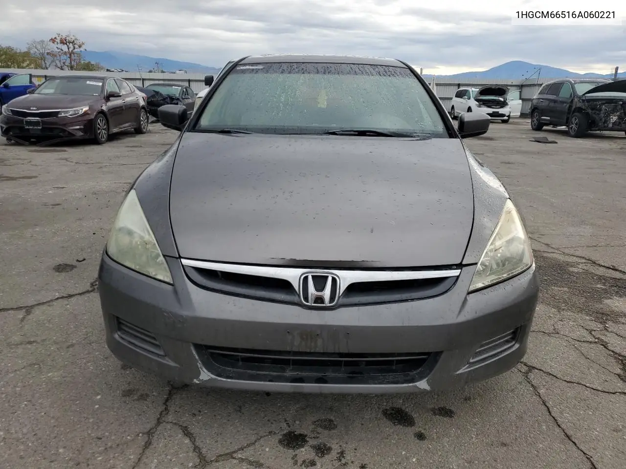 1HGCM66516A060221 2006 Honda Accord Ex