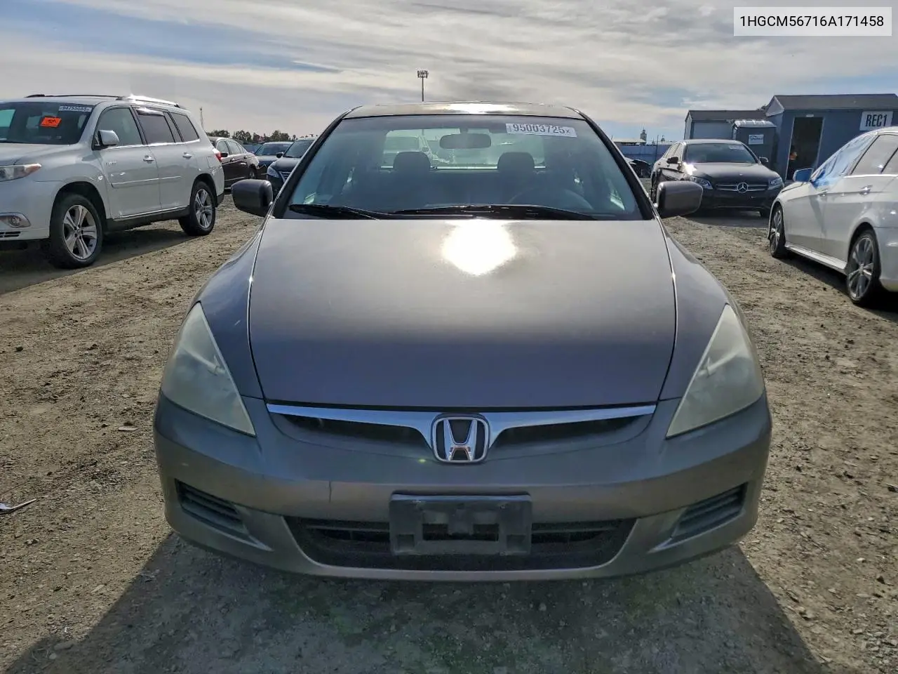 1HGCM56716A171458 2006 Honda Accord Ex