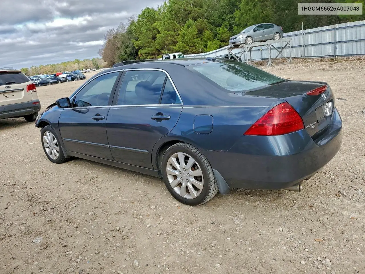 1HGCM66526A007043 2006 Honda Accord Ex