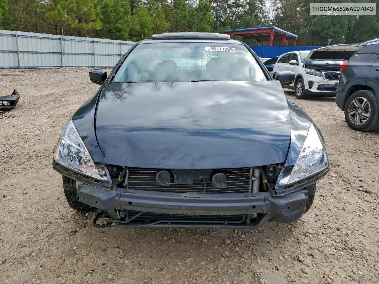1HGCM66526A007043 2006 Honda Accord Ex