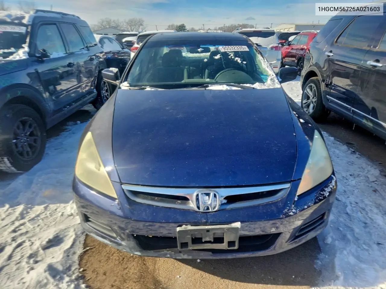1HGCM56726A021603 2006 Honda Accord Ex