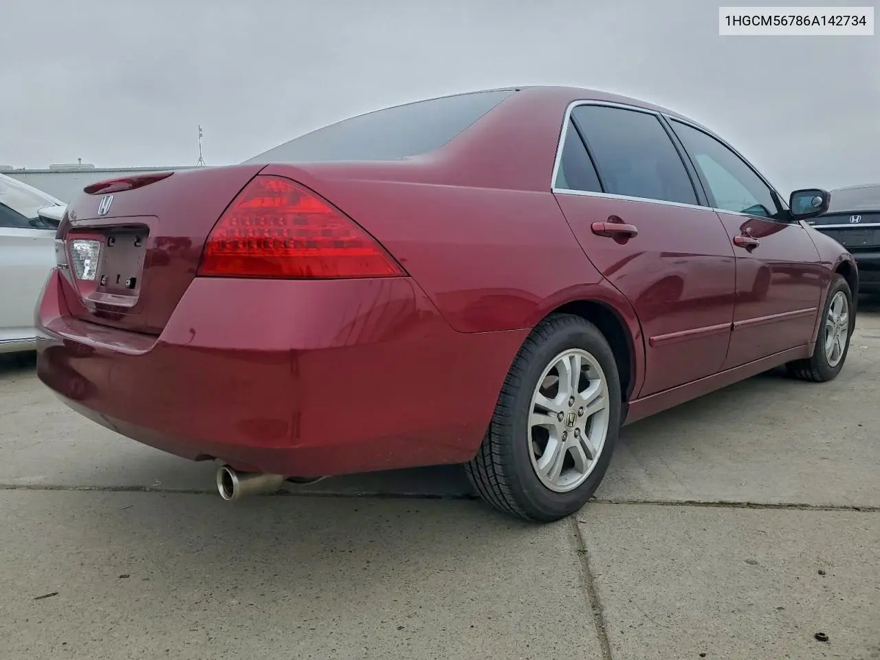 1HGCM56786A142734 2006 Honda Accord Ex