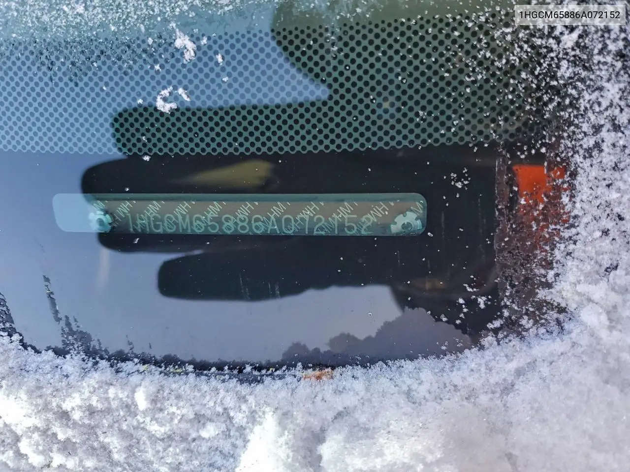 1HGCM65886A072152 2006 Honda Accord Ex
