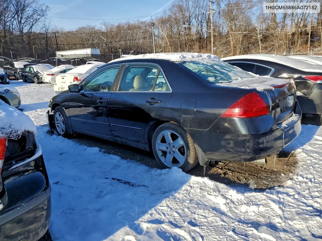 1HGCM65886A072152 2006 Honda Accord Ex
