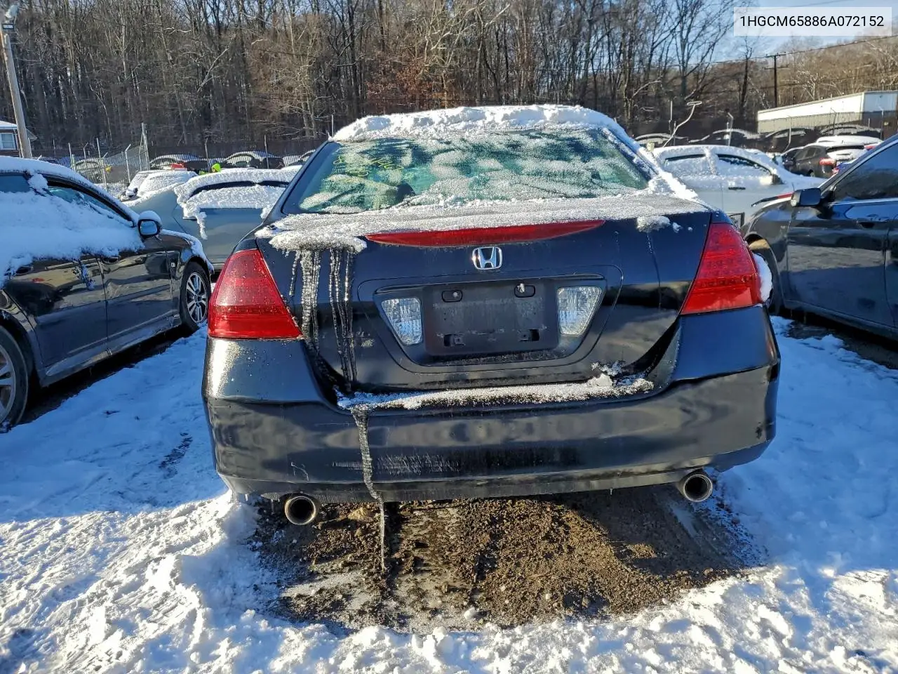 1HGCM65886A072152 2006 Honda Accord Ex