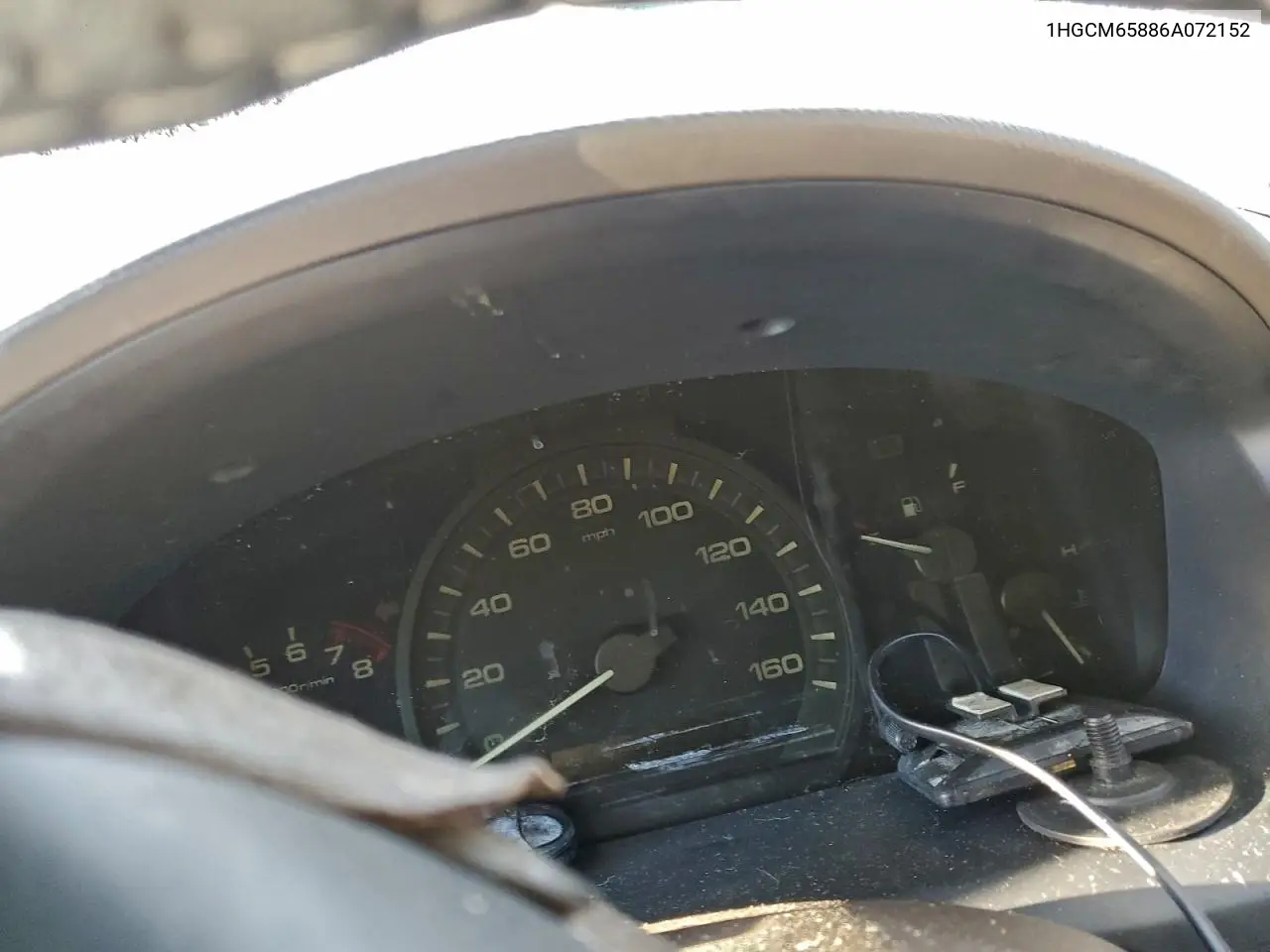 1HGCM65886A072152 2006 Honda Accord Ex