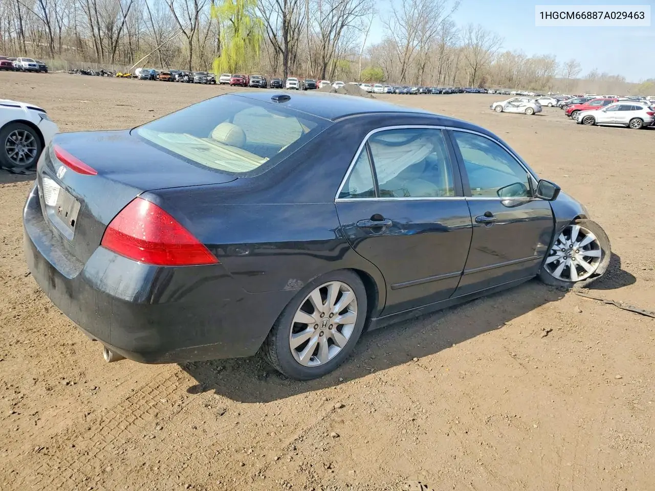 1HGCM66887A029463 2007 Honda Accord Ex
