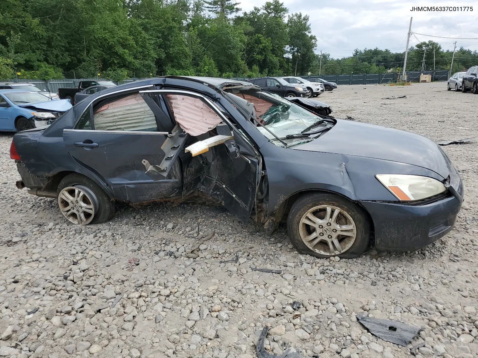 2007 Honda Accord Se VIN: JHMCM56337C011775 Lot: 61538334