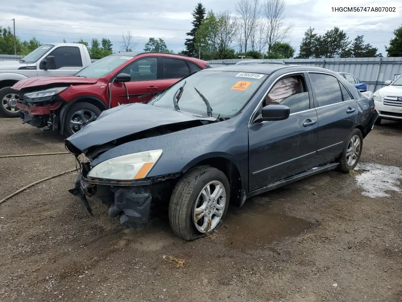 1HGCM56747A807002 2007 Honda Accord Ex