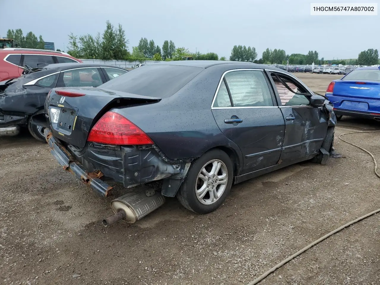 1HGCM56747A807002 2007 Honda Accord Ex