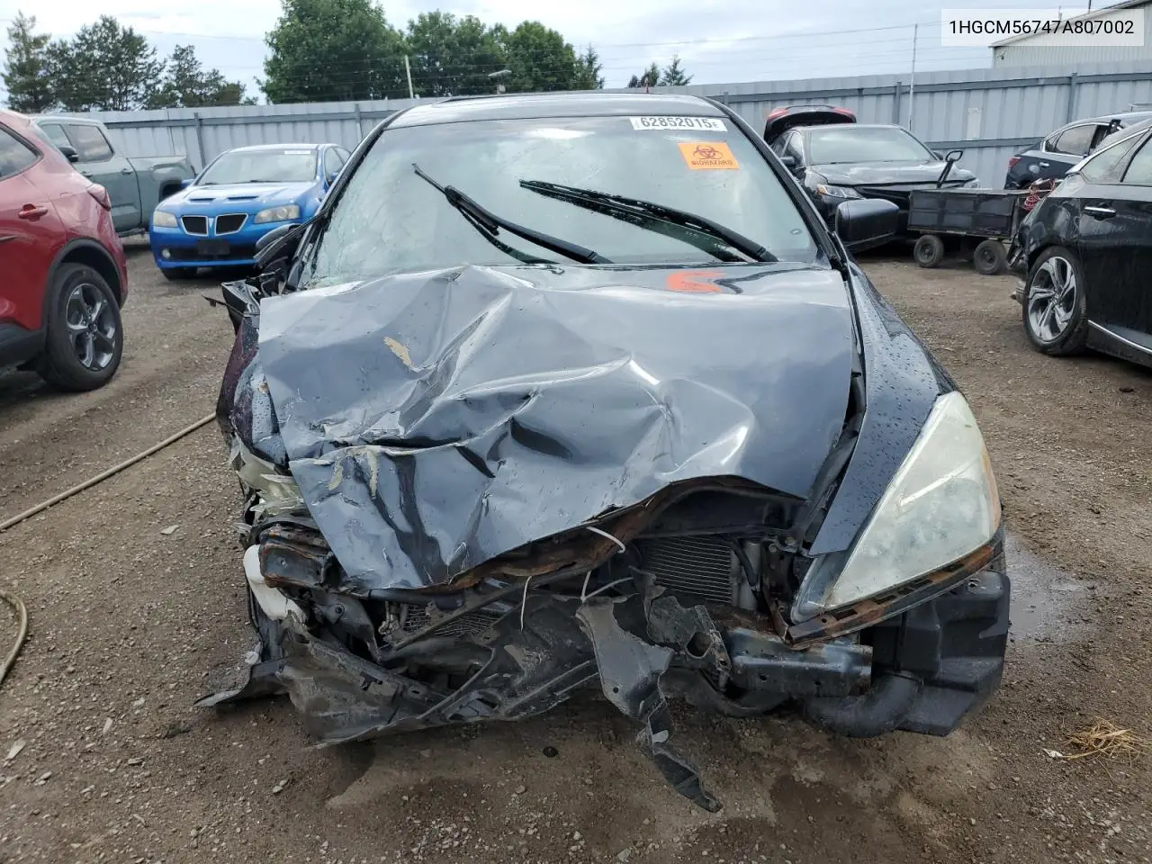 1HGCM56747A807002 2007 Honda Accord Ex