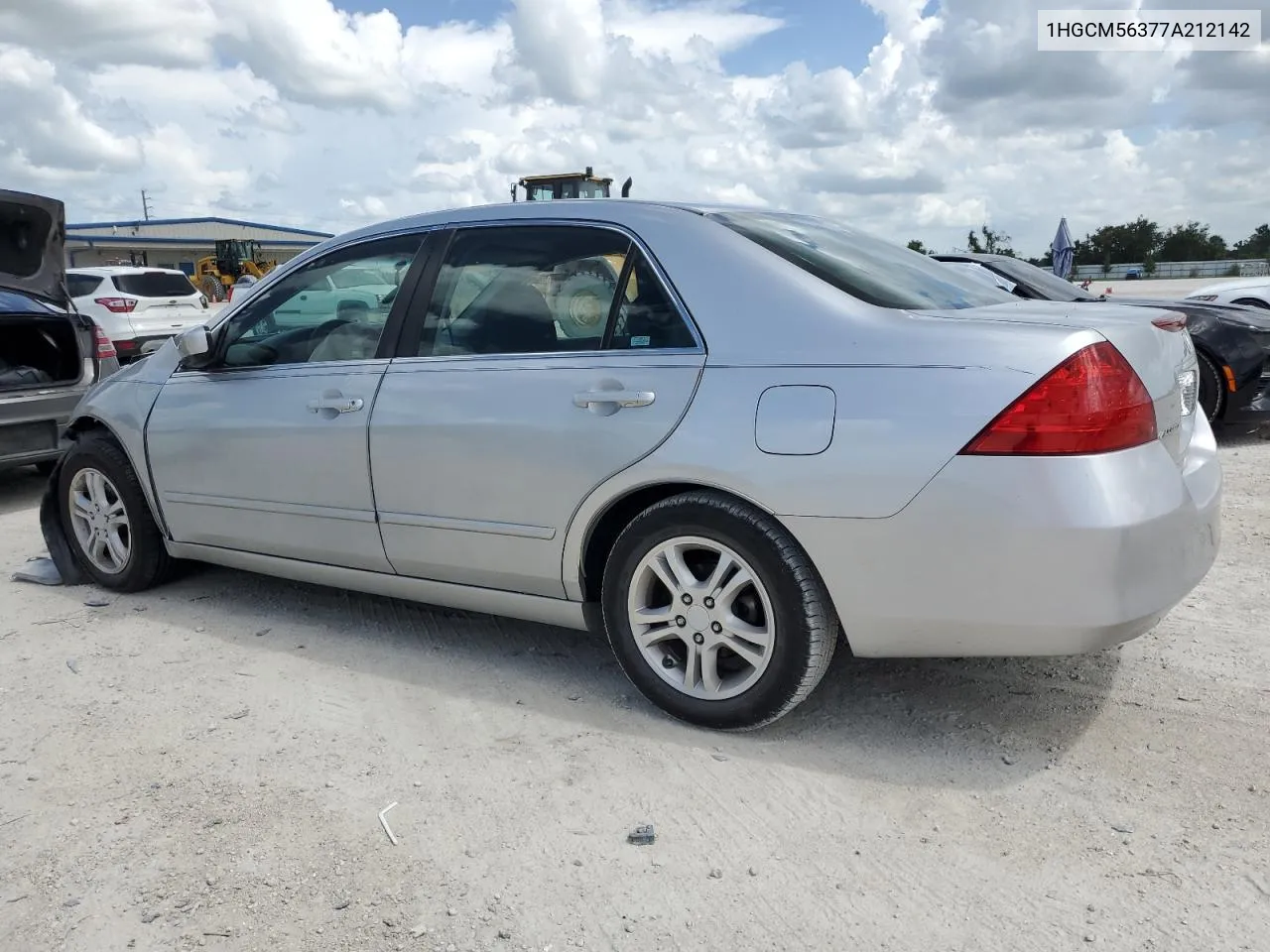 2007 Honda Accord Se VIN: 1HGCM56377A212142 Lot: 65941634