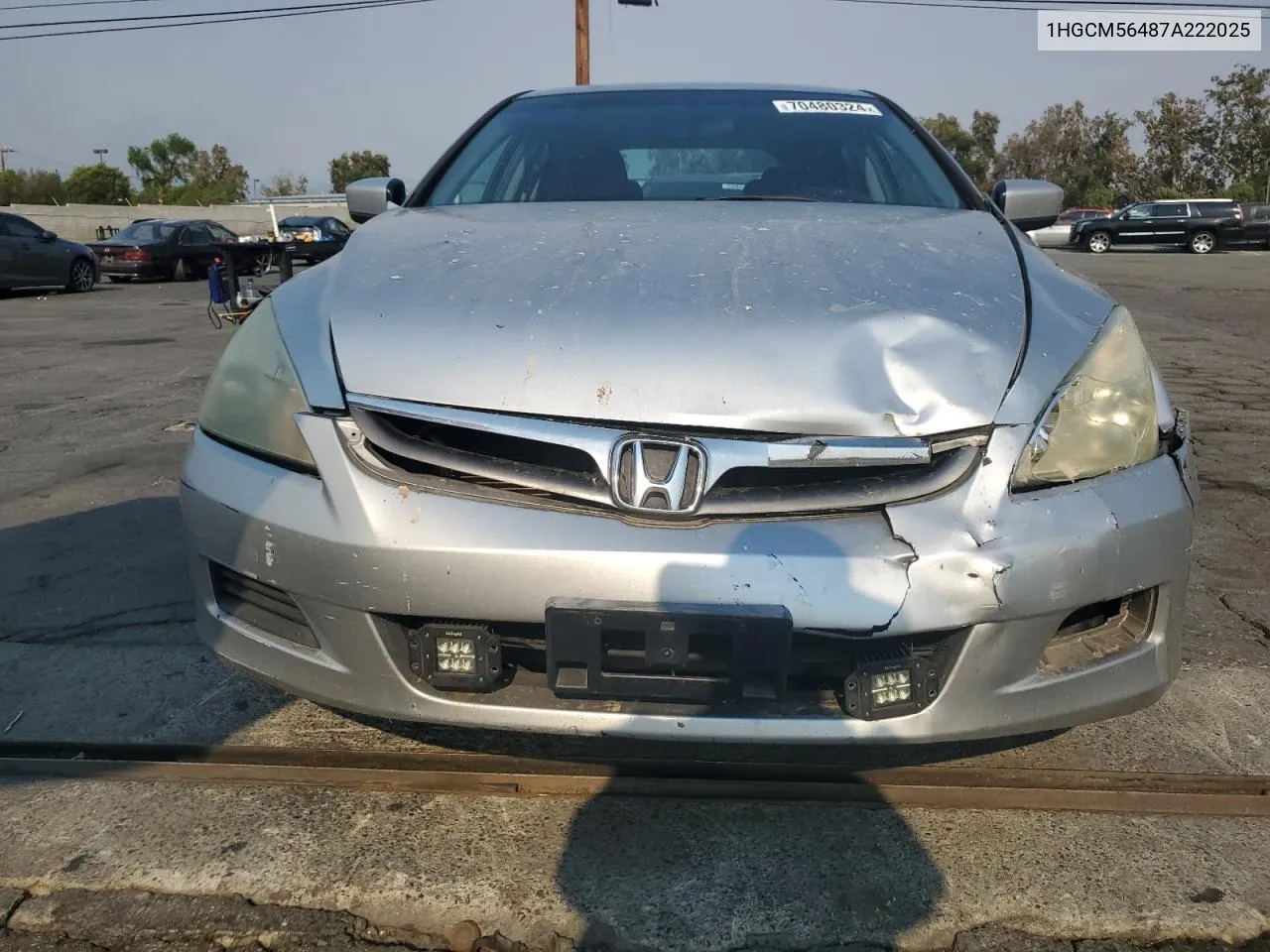 1HGCM56487A222025 2007 Honda Accord Lx