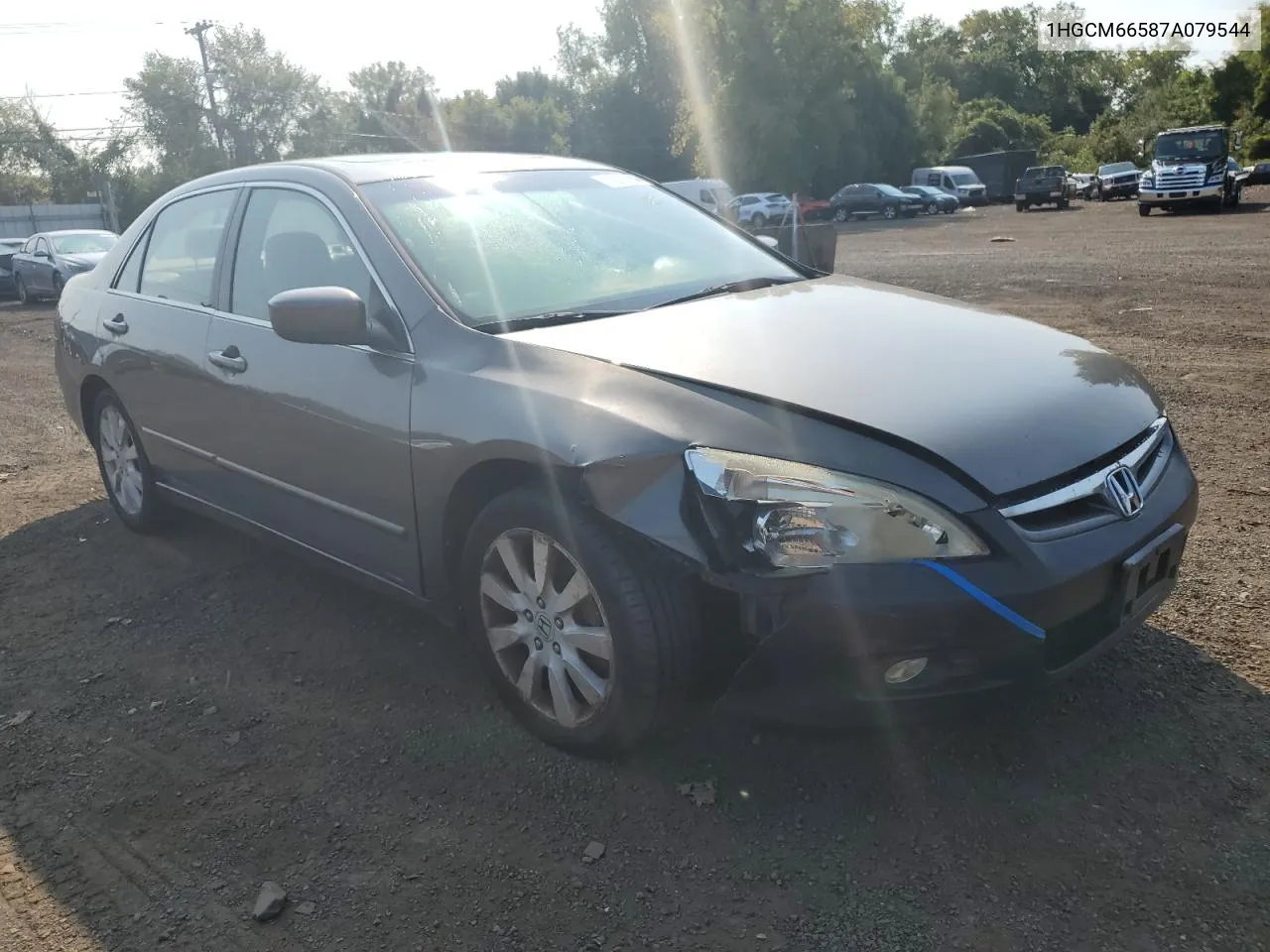 2007 Honda Accord Ex VIN: 1HGCM66587A079544 Lot: 71266534