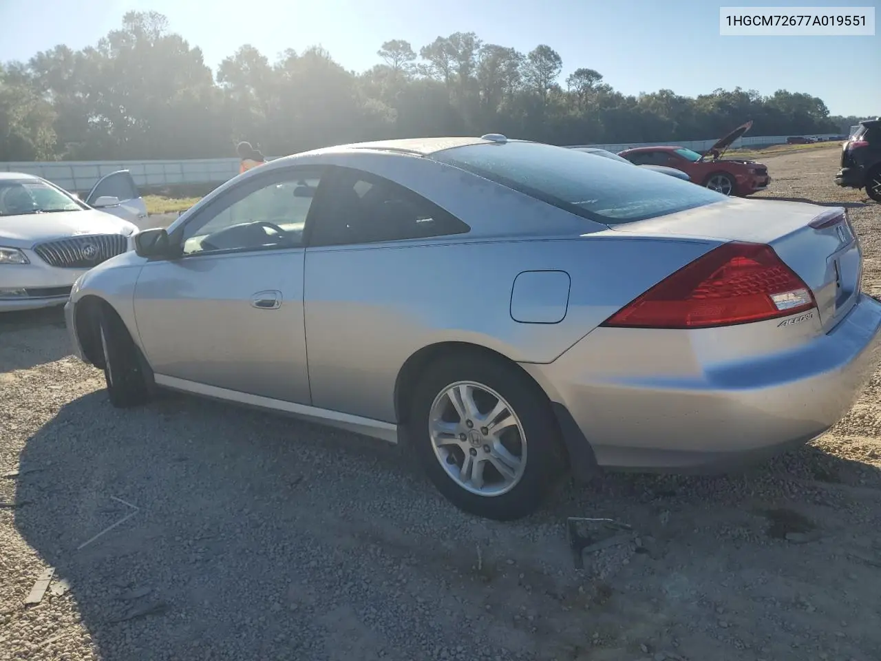 1HGCM72677A019551 2007 Honda Accord Ex