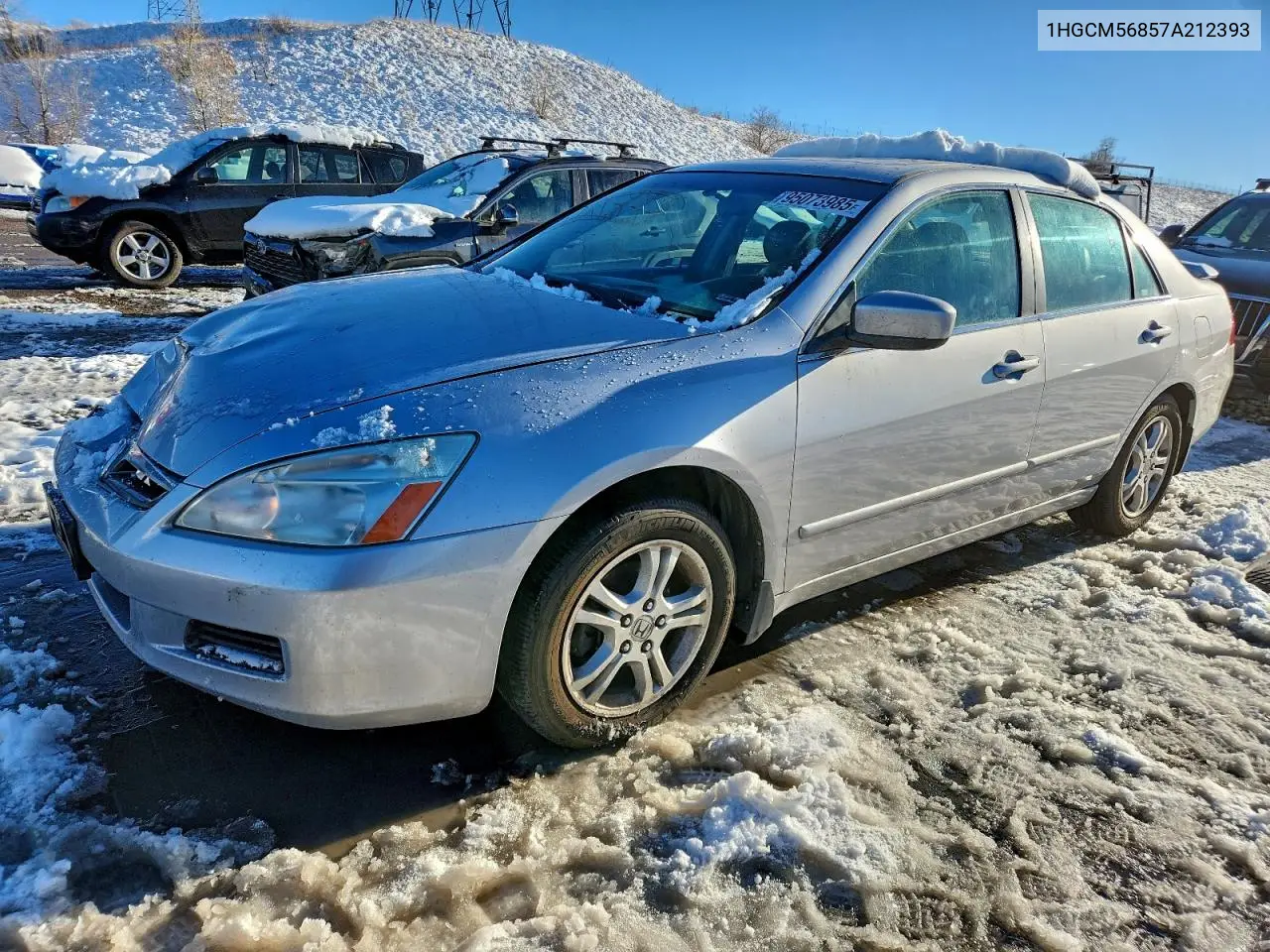 1HGCM56857A212393 2007 Honda Accord