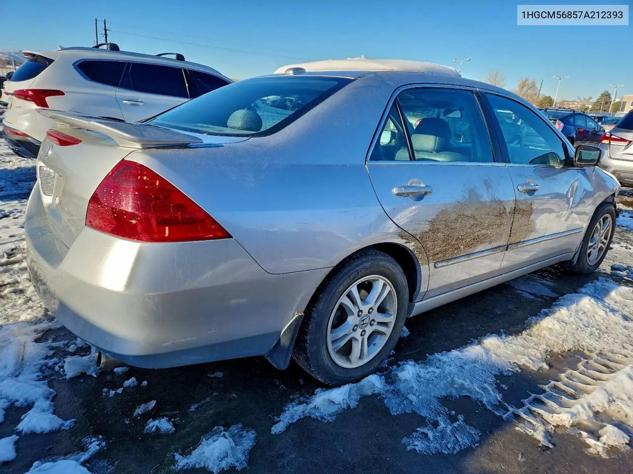 1HGCM56857A212393 2007 Honda Accord