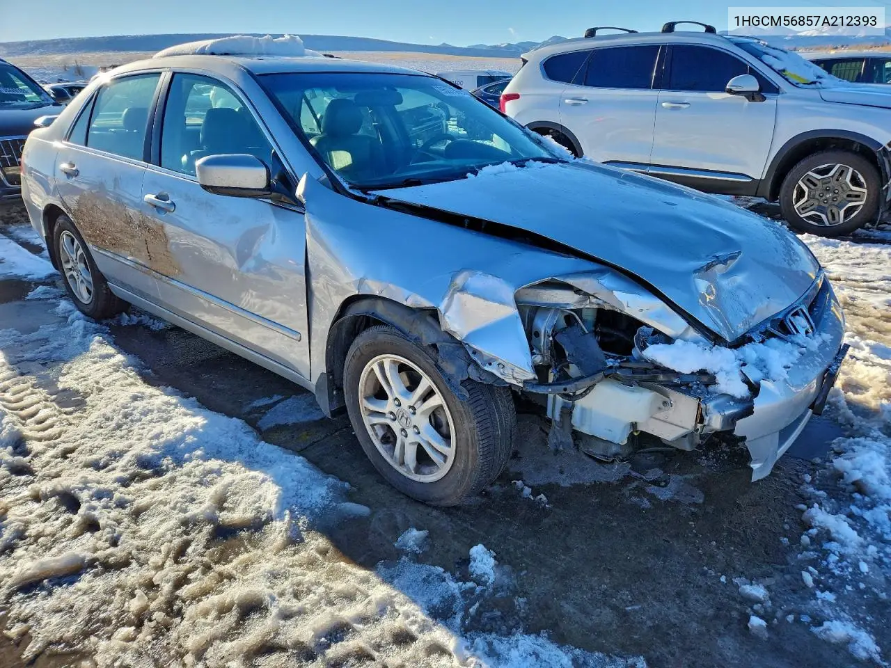 1HGCM56857A212393 2007 Honda Accord