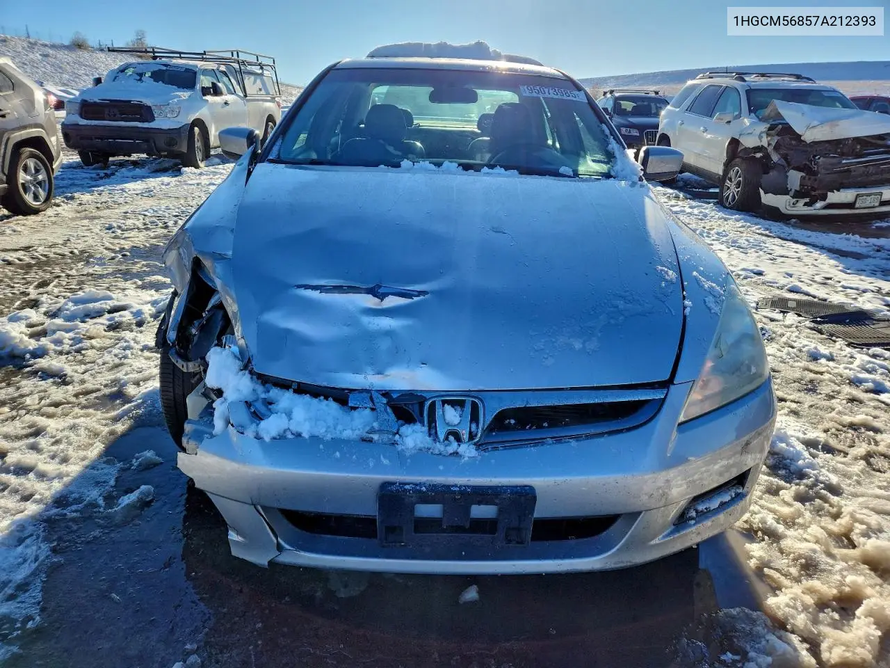 1HGCM56857A212393 2007 Honda Accord