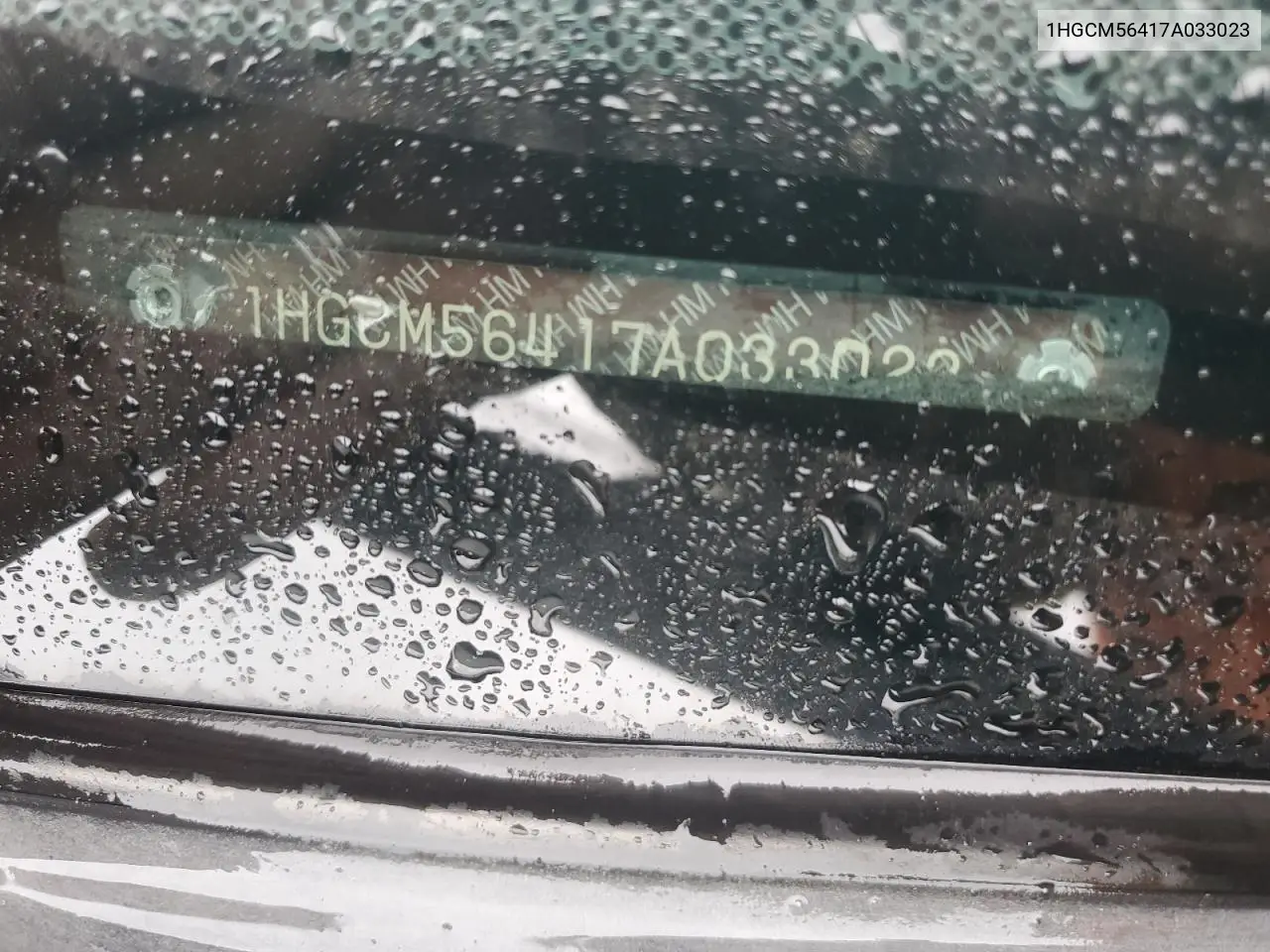 1HGCM56417A033023 2007 Honda Accord Lx