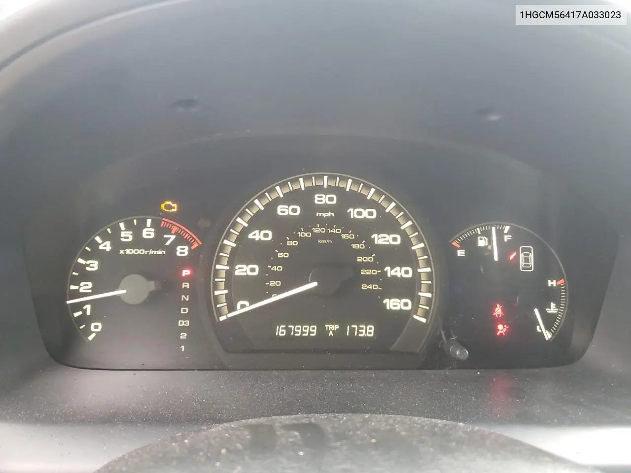 1HGCM56417A033023 2007 Honda Accord Lx