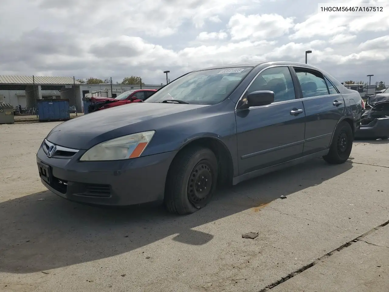 1HGCM56467A167512 2007 Honda Accord Lx