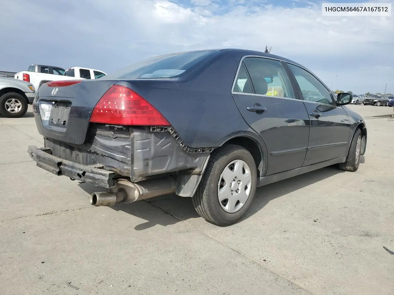 1HGCM56467A167512 2007 Honda Accord Lx