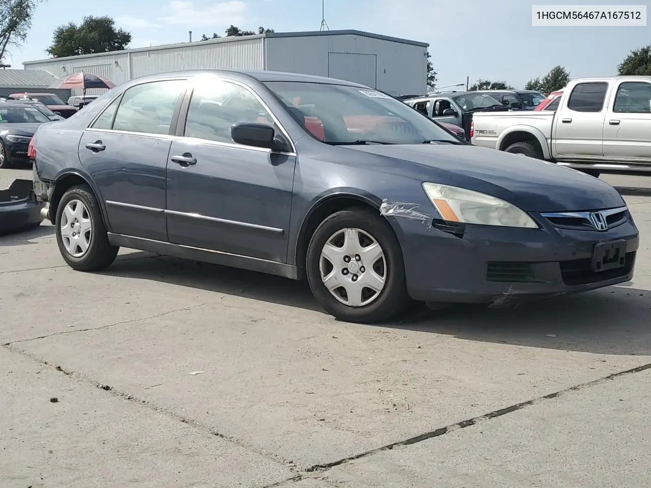 1HGCM56467A167512 2007 Honda Accord Lx