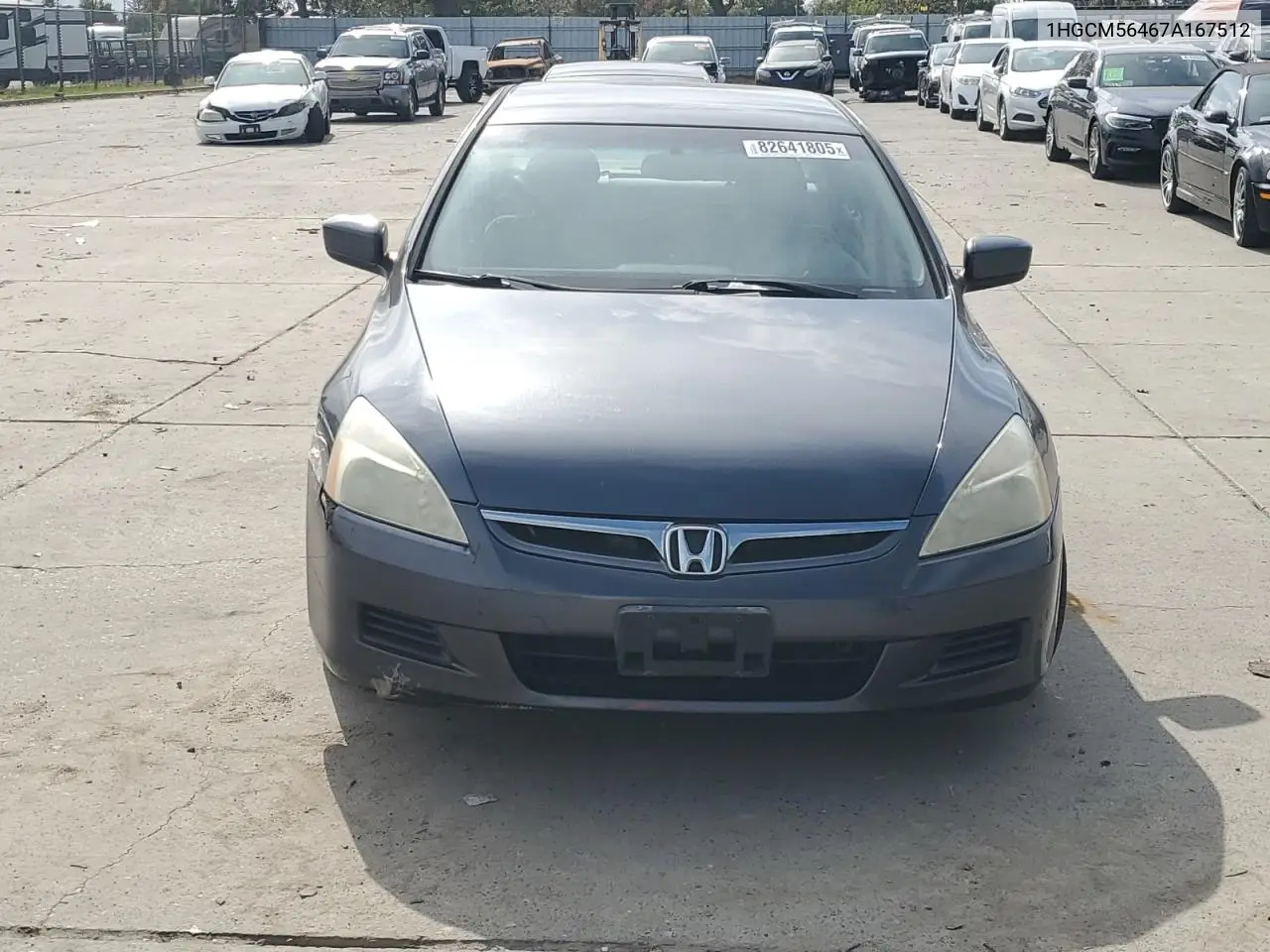 1HGCM56467A167512 2007 Honda Accord Lx