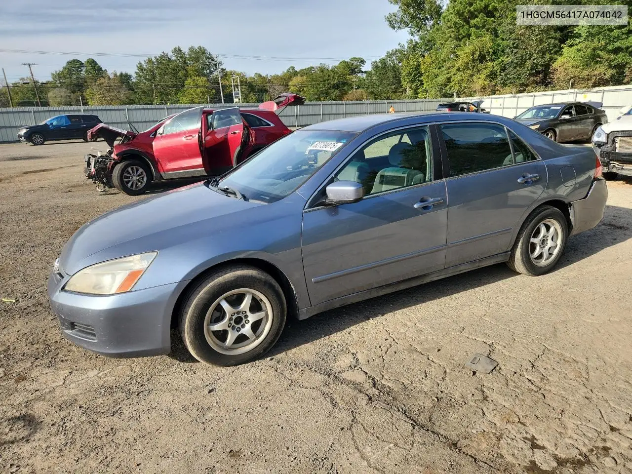 1HGCM56417A074042 2007 Honda Accord Lx
