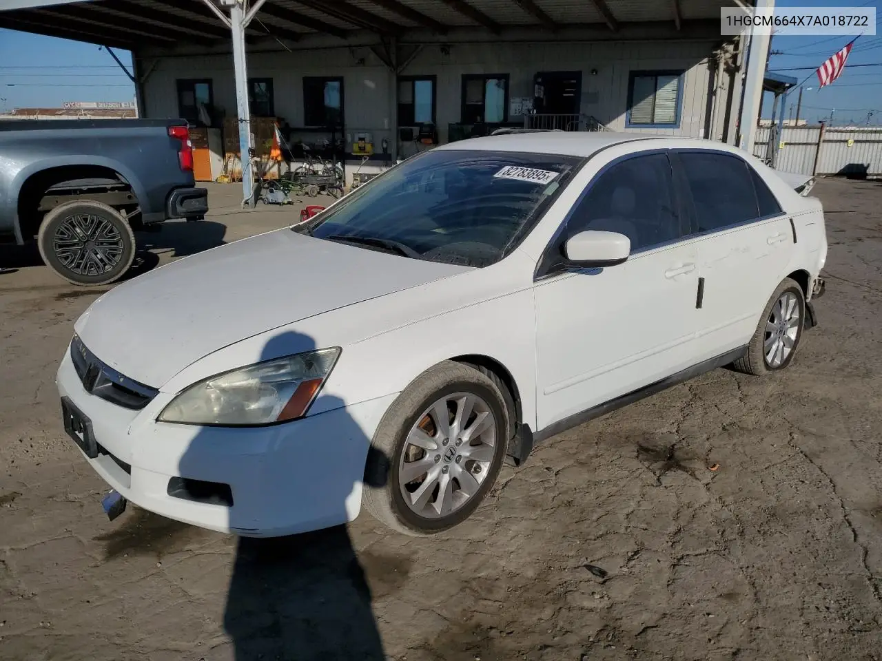 1HGCM664X7A018722 2007 Honda Accord Se