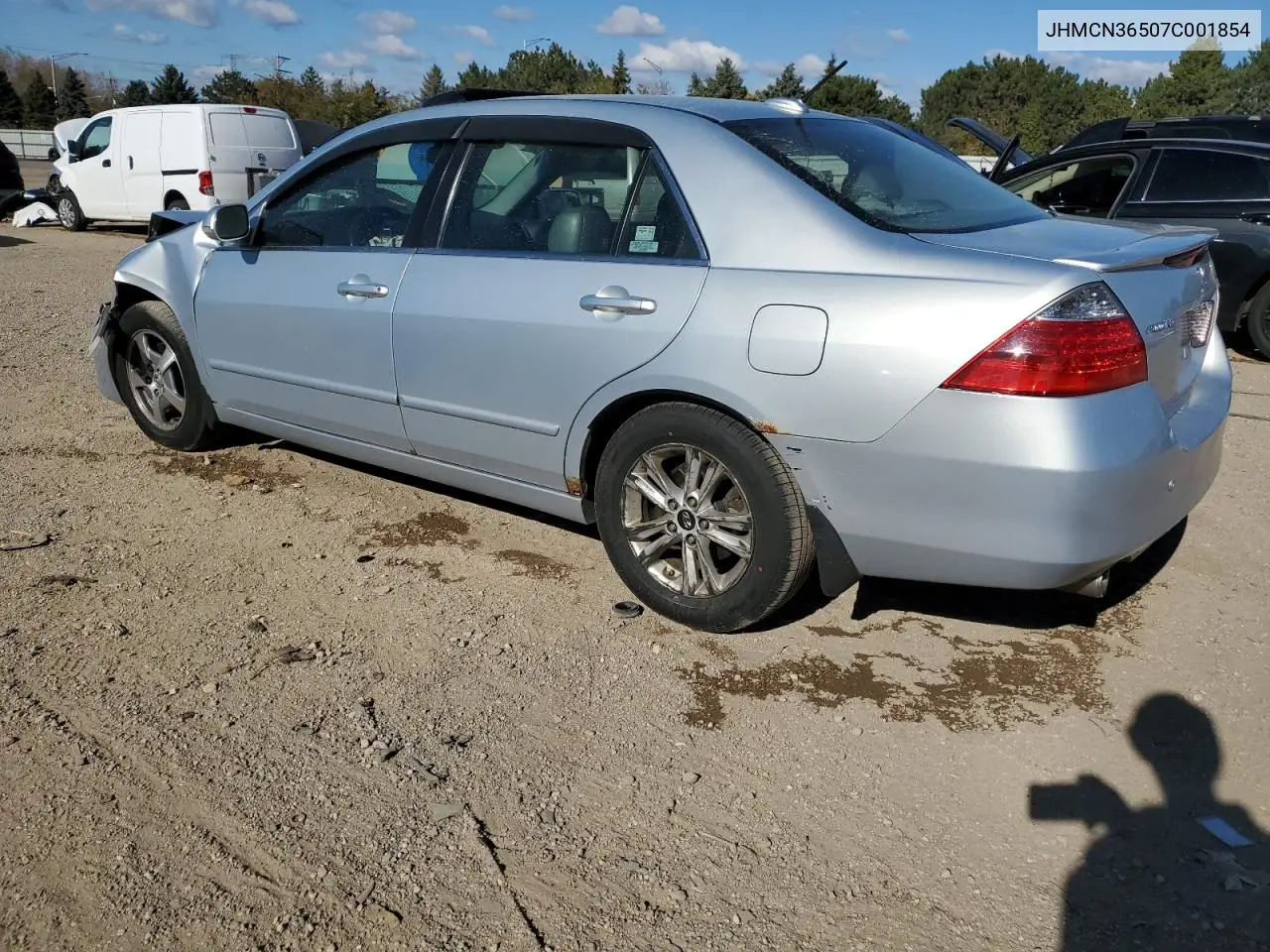 JHMCN36507C001854 2007 Honda Accord Hybrid