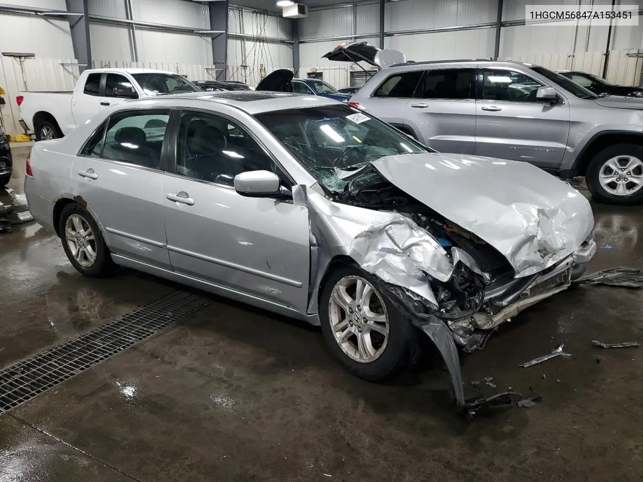 1HGCM56847A153451 2007 Honda Accord Ex