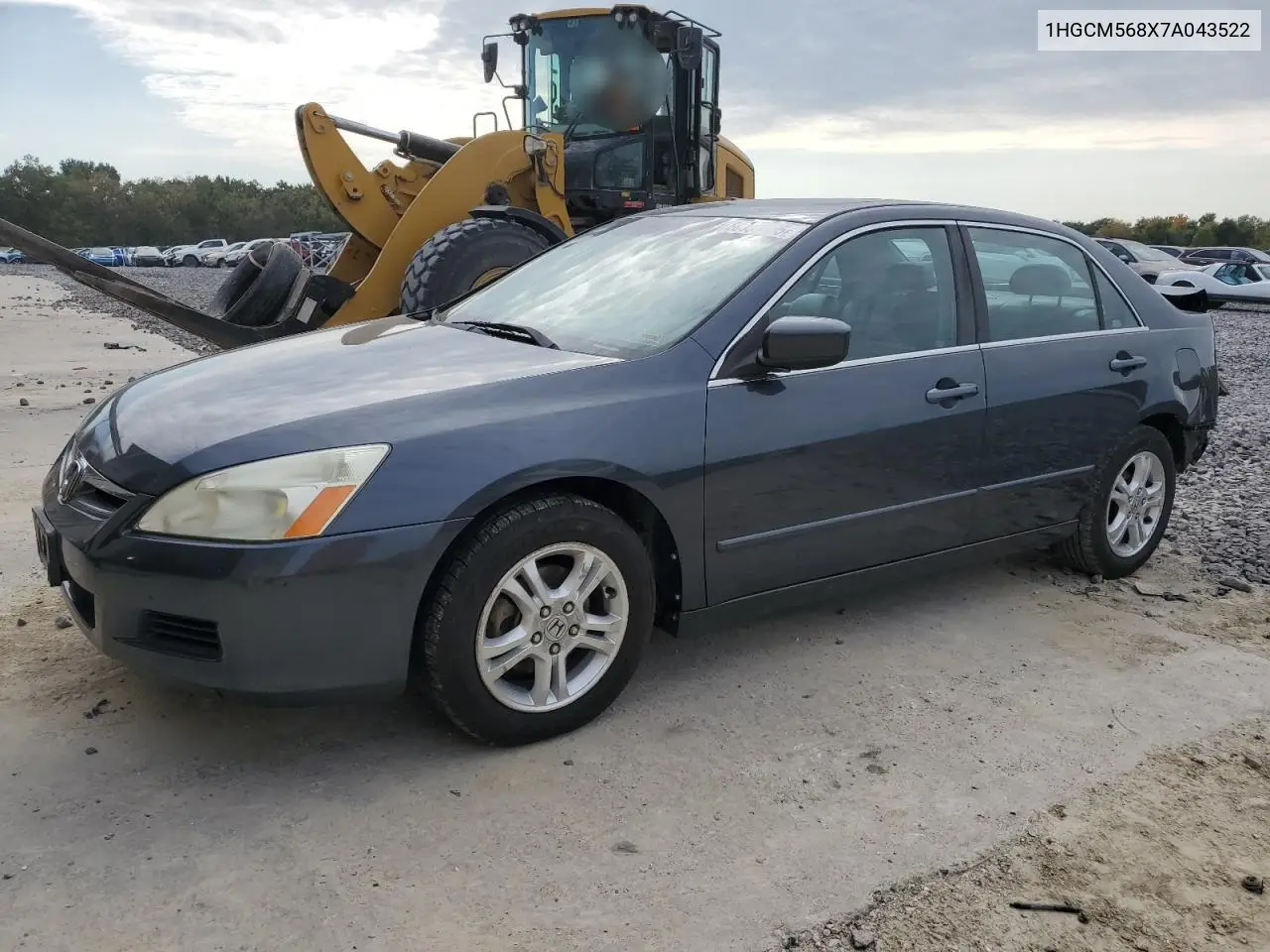 1HGCM568X7A043522 2007 Honda Accord Ex
