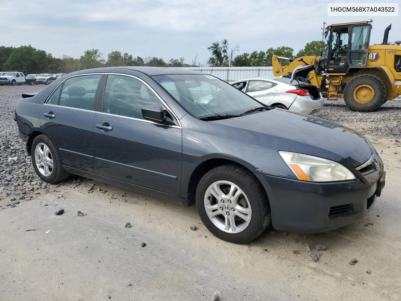 1HGCM568X7A043522 2007 Honda Accord Ex