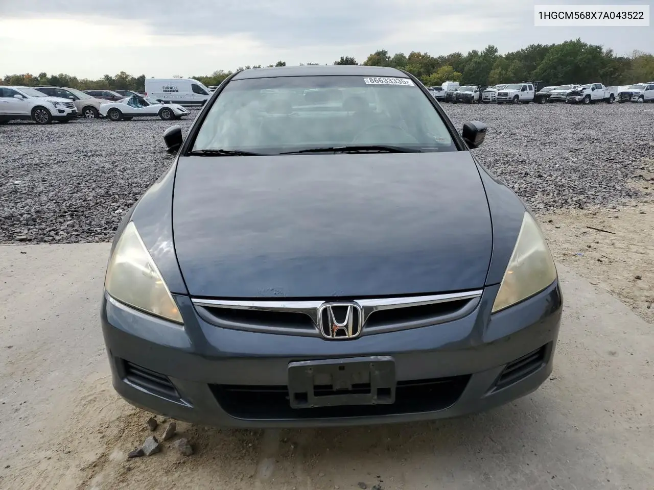 1HGCM568X7A043522 2007 Honda Accord Ex