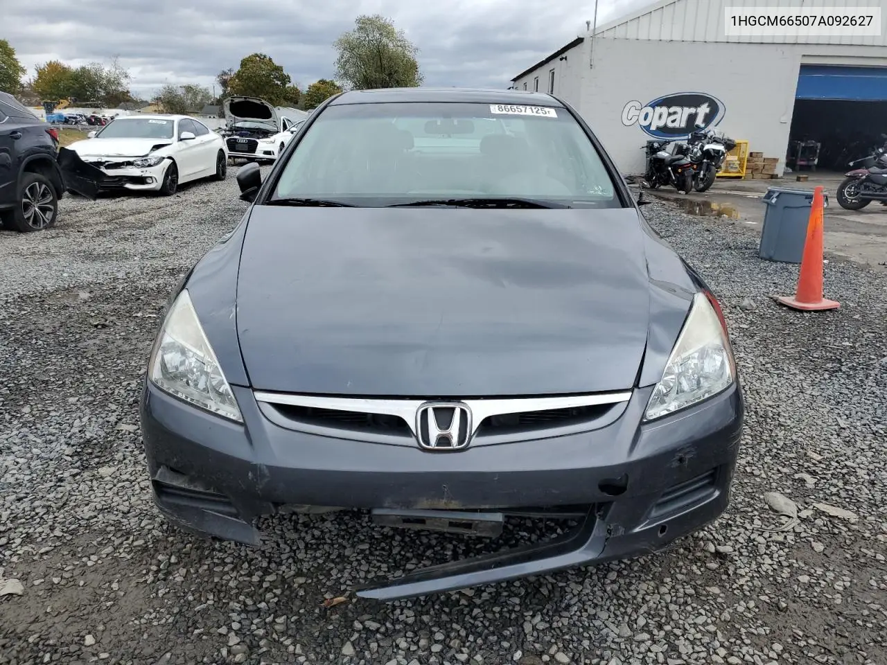 1HGCM66507A092627 2007 Honda Accord Ex