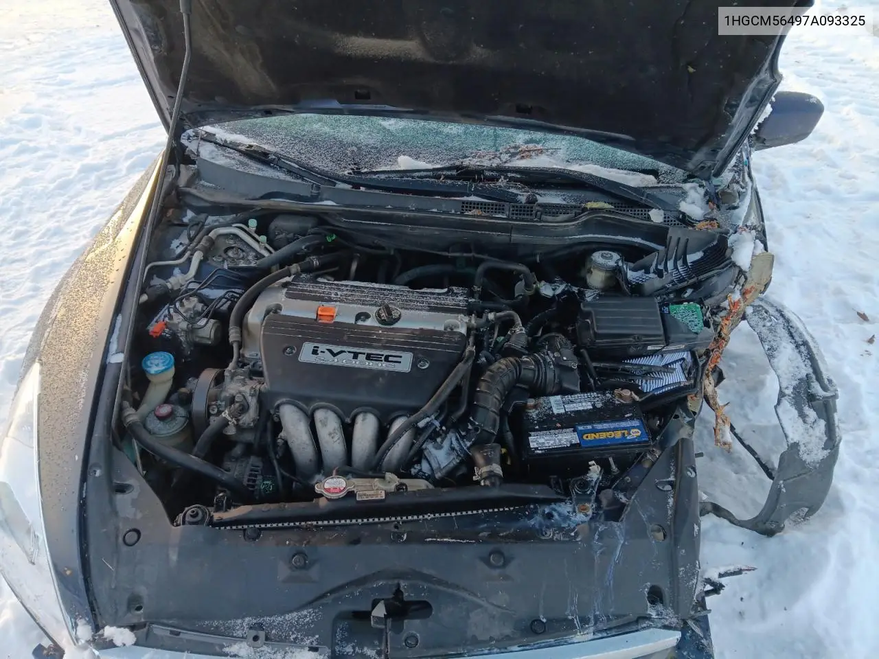 1HGCM56497A093325 2007 Honda Accord Lx