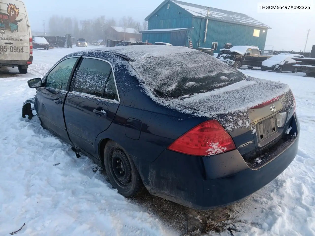 1HGCM56497A093325 2007 Honda Accord Lx