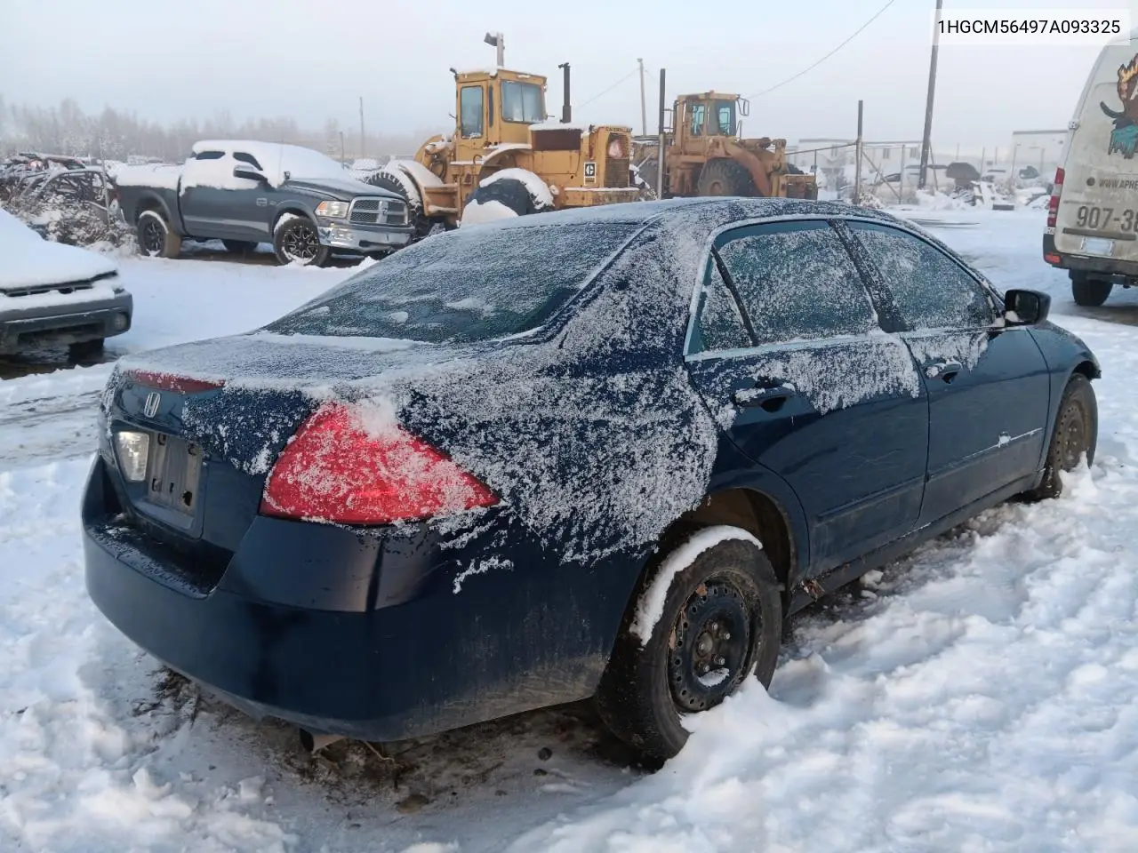 1HGCM56497A093325 2007 Honda Accord Lx
